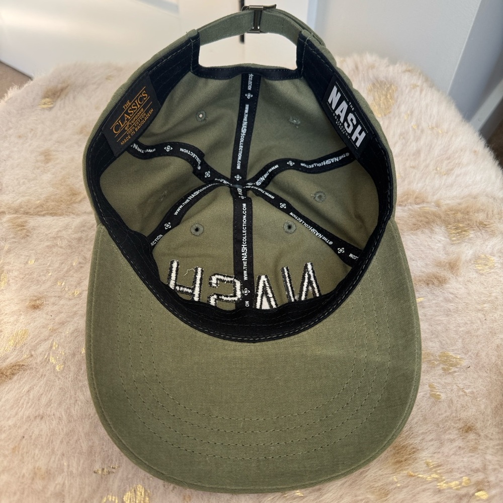 NWOT NASH Ball Cap - Olive/Black - Picture 6 of 8